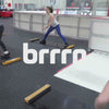 Bring the Ice Home featuring Haley Skarupa. An Olympic Hockey athlete trains a young hockey team using the Brrrn Board.