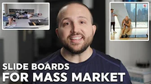 Load and play video in Gallery viewer, Slide Boards for Mass Market. A video featuring Jimmy T. Martin where he explains how anyone can benefit from using a slide board.
